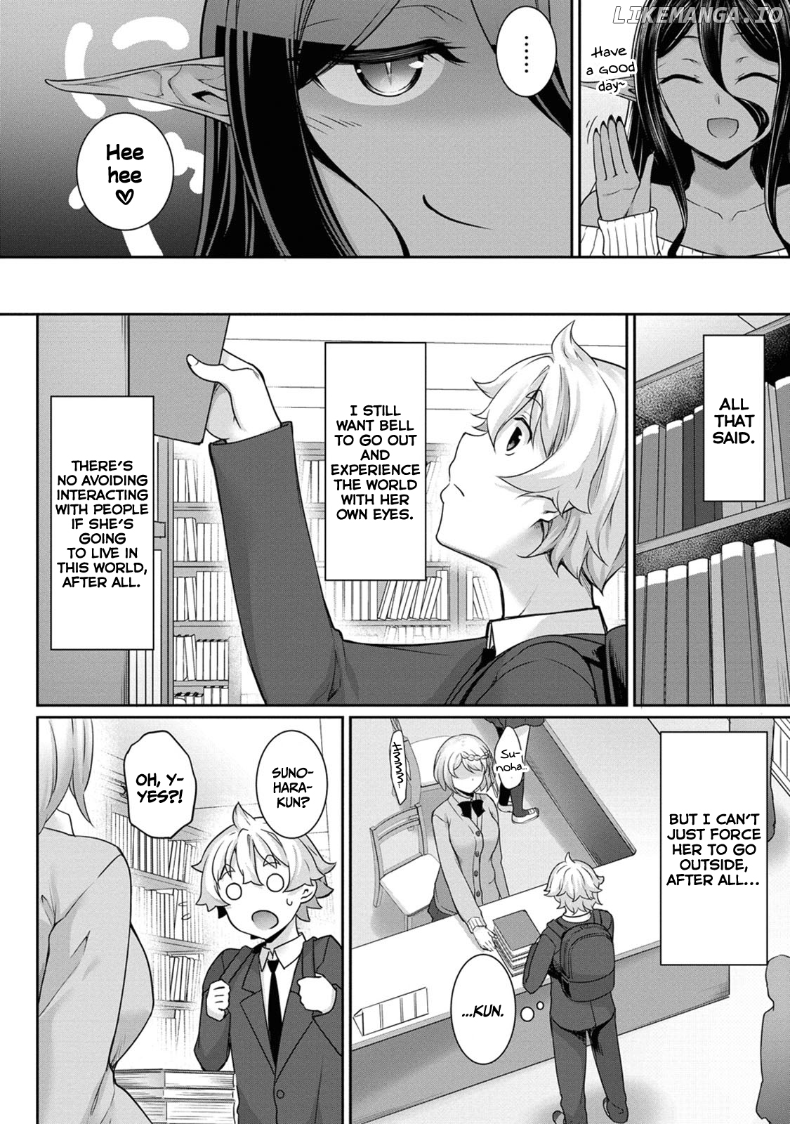 Chotto Dake Ai Ga Omoi Dark Elf Ga Isekai Kara Oikakete Kita chapter 3 - page 10