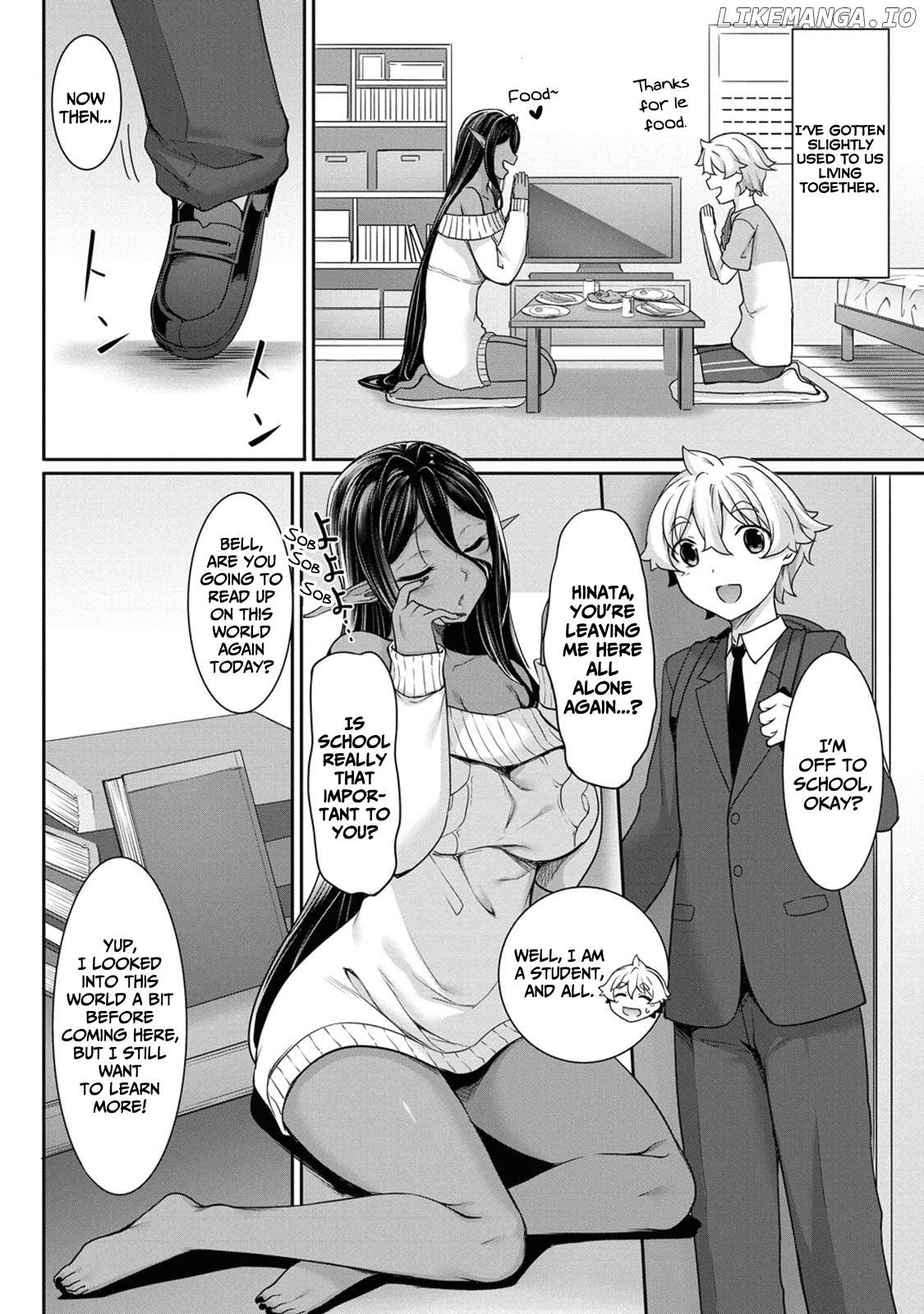 Chotto Dake Ai Ga Omoi Dark Elf Ga Isekai Kara Oikakete Kita chapter 3 - page 6