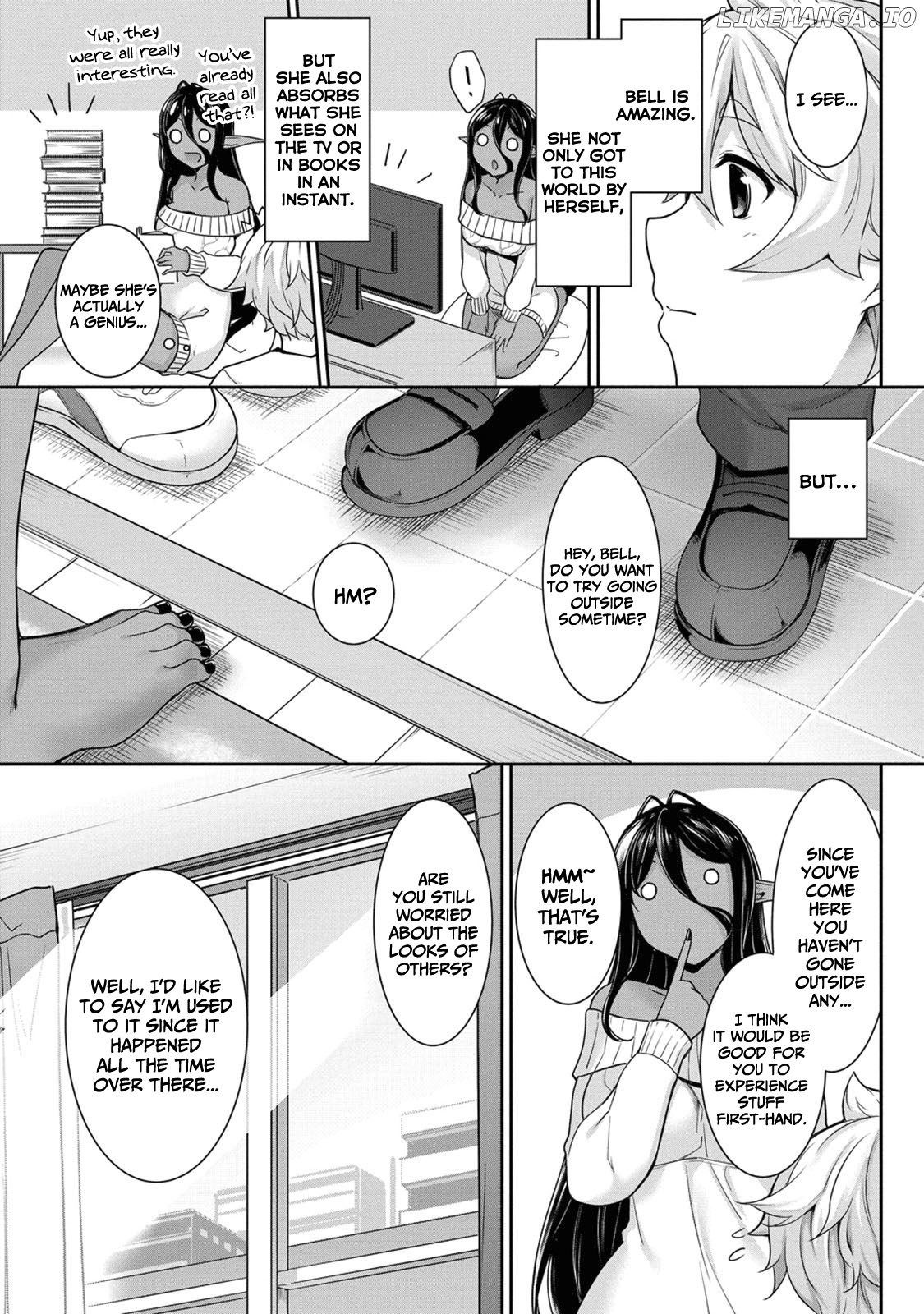 Chotto Dake Ai Ga Omoi Dark Elf Ga Isekai Kara Oikakete Kita chapter 3 - page 7