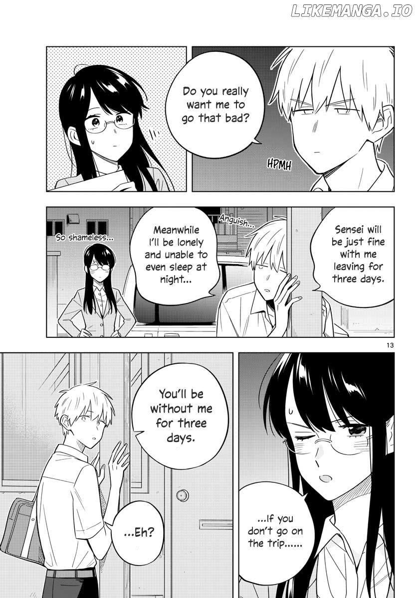 The Teacher Can Not Tell Me Love chapter 34 - page 13