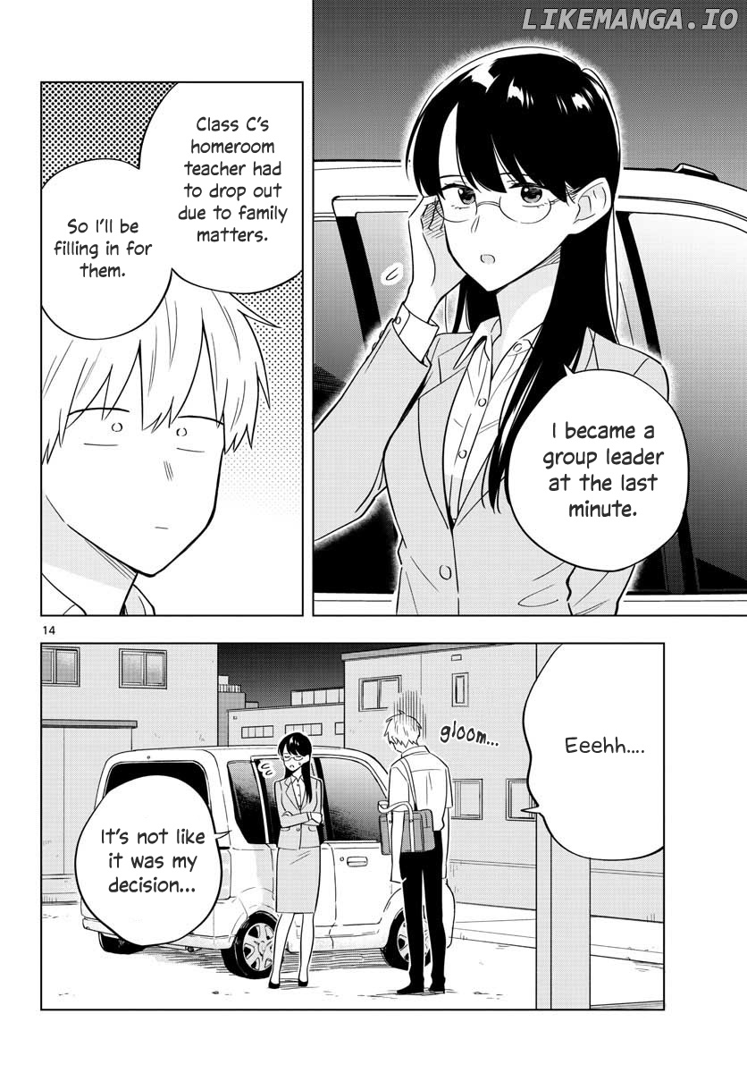 The Teacher Can Not Tell Me Love chapter 34 - page 14