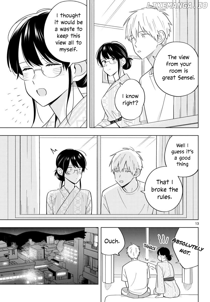 The Teacher Can Not Tell Me Love chapter 36 - page 13