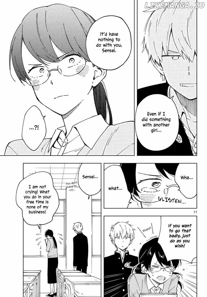 The Teacher Can Not Tell Me Love chapter 2 - page 11