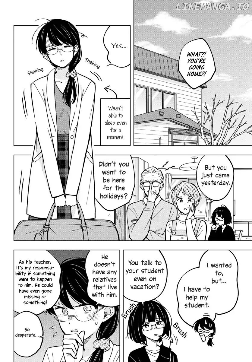 The Teacher Can Not Tell Me Love chapter 20 - page 2