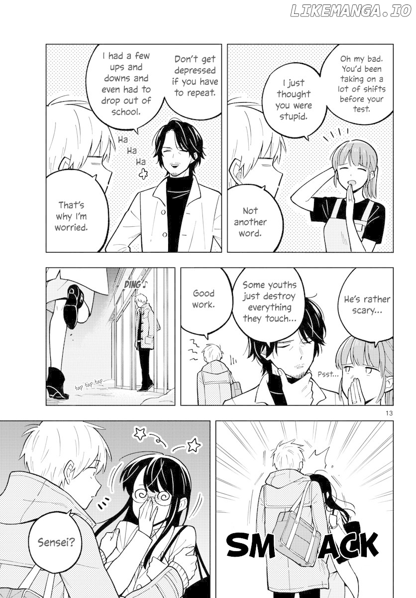 The Teacher Can Not Tell Me Love chapter 25 - page 13