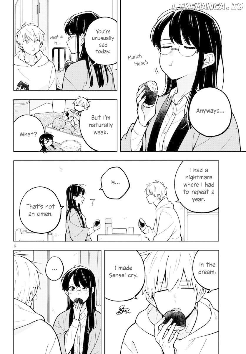 The Teacher Can Not Tell Me Love chapter 25 - page 6