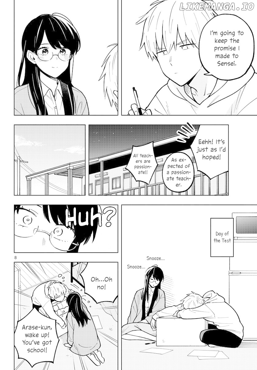 The Teacher Can Not Tell Me Love chapter 25 - page 8