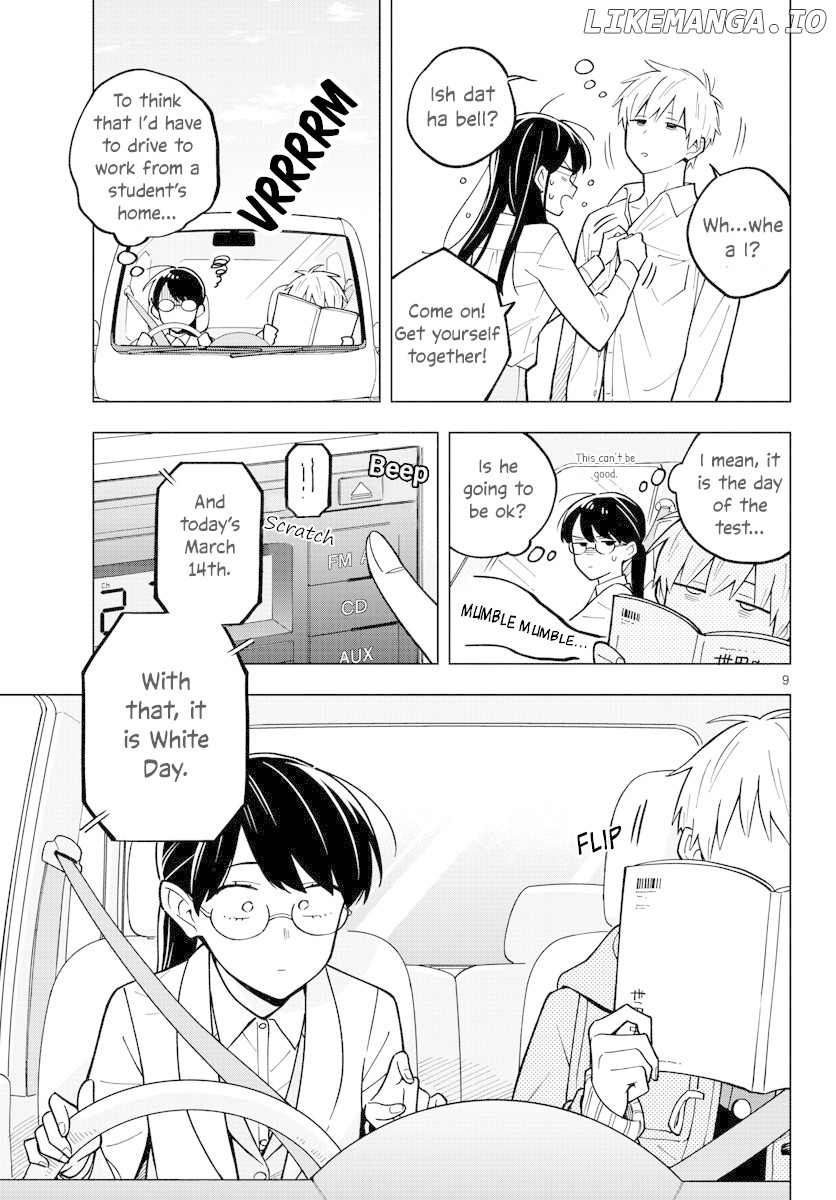 The Teacher Can Not Tell Me Love chapter 25 - page 9