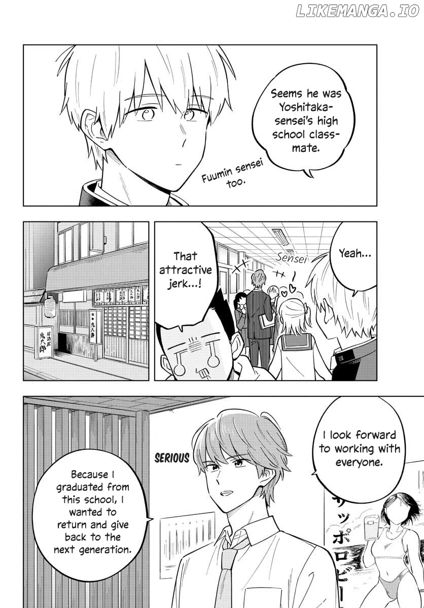 The Teacher Can Not Tell Me Love chapter 27 - page 8