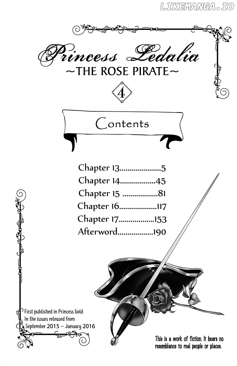 Princess Ledalia: The Pirate Of The Rose Chapter 13 - page 5