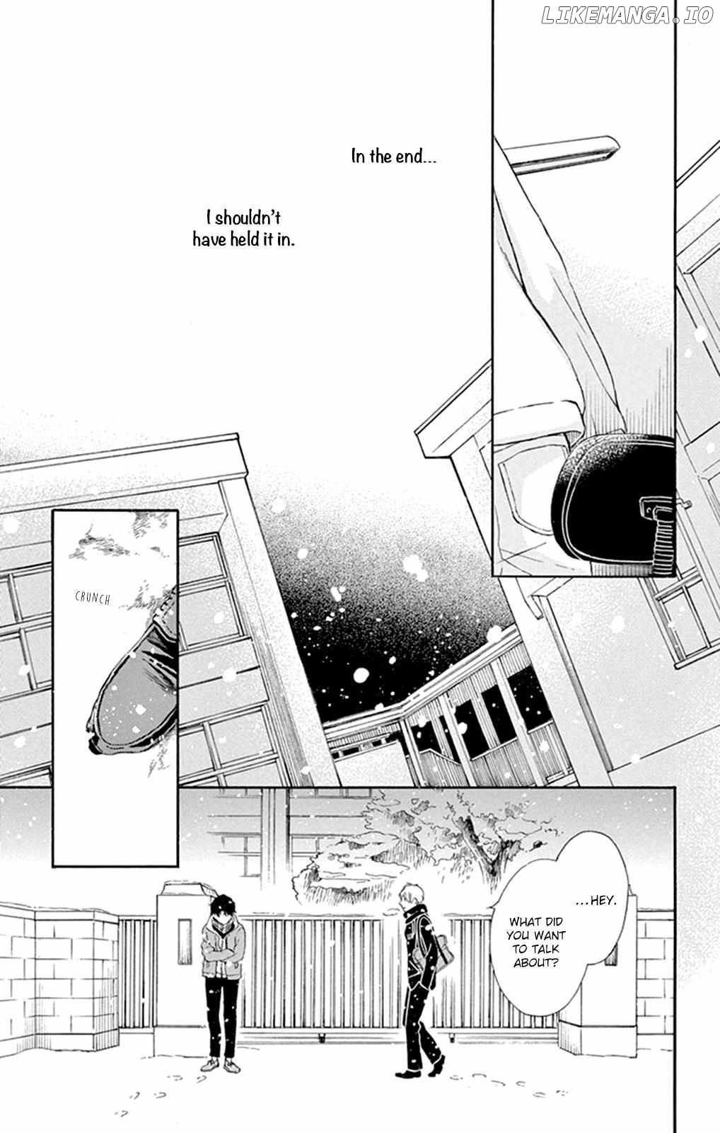 Gakuran no Nakamade Sawatte Hoshii chapter 4 - page 22