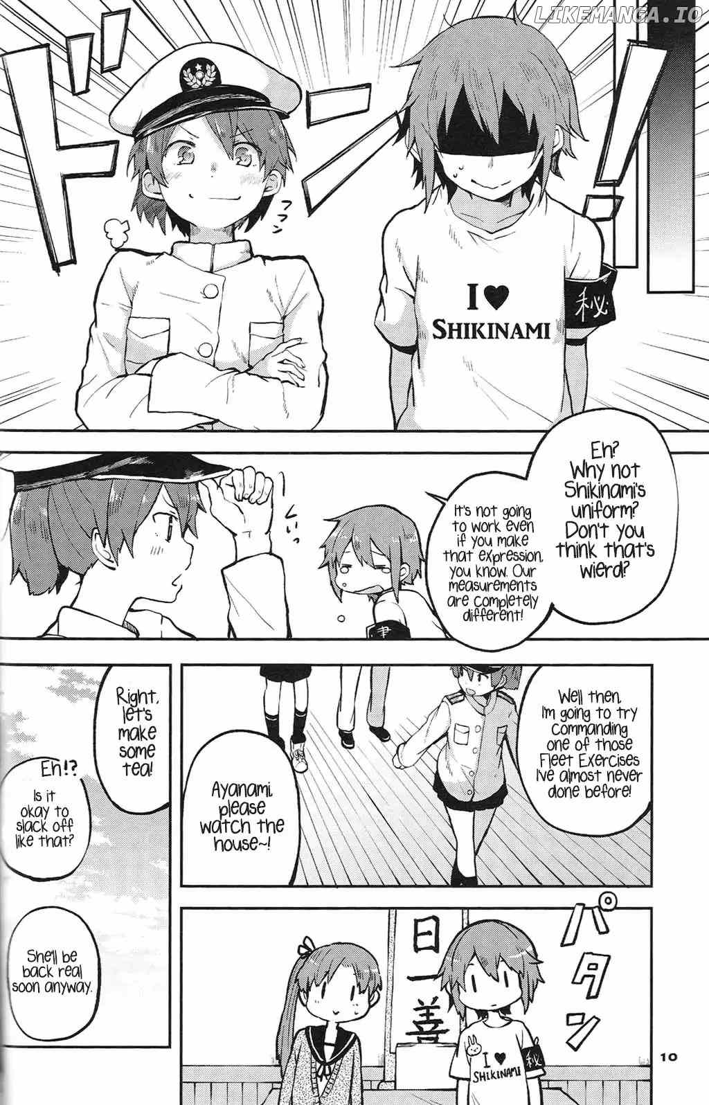 KanColle dj: Shikinami o Hisho ni Shitaku Naru Hon chapter 1 - page 9