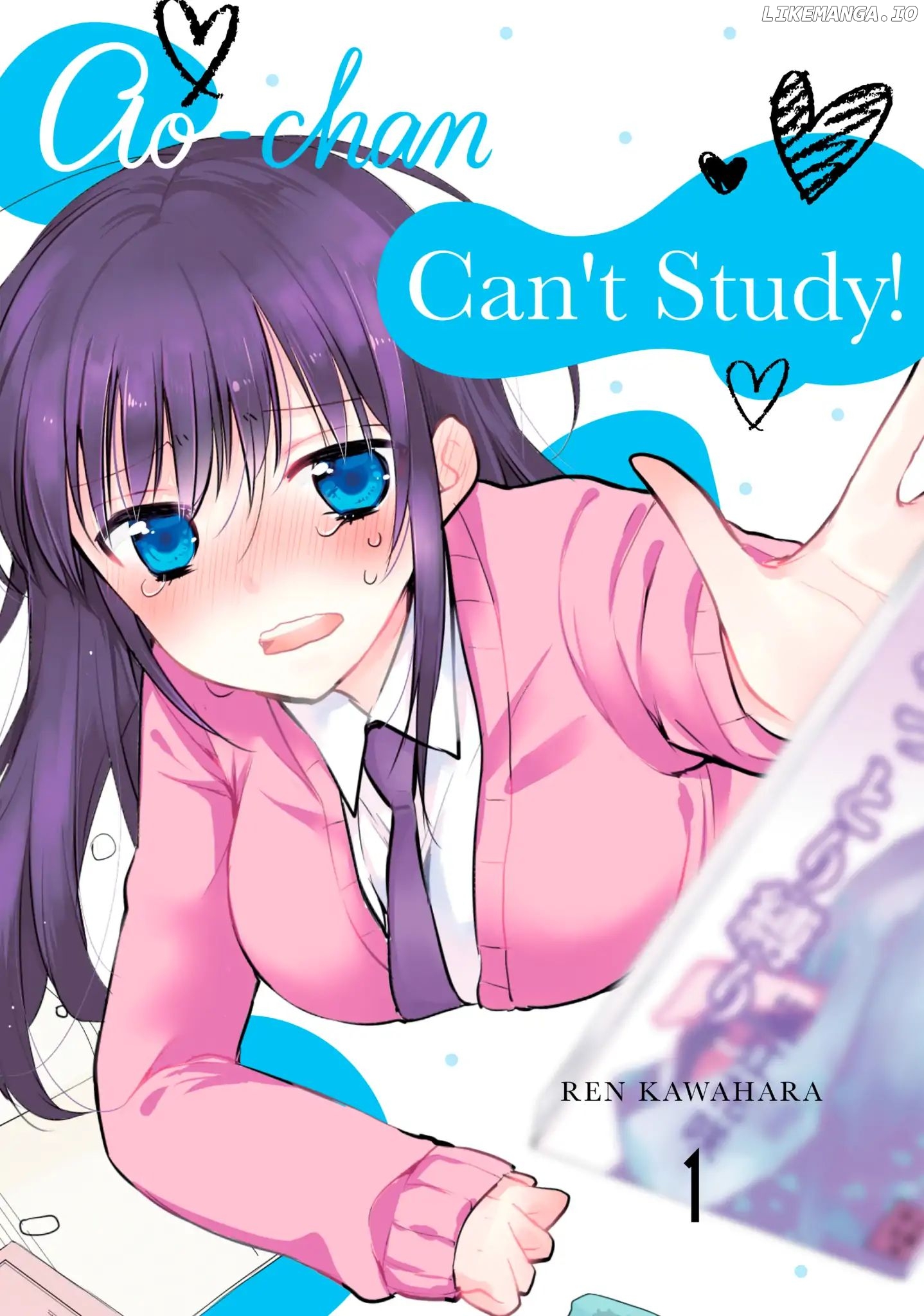 Ao-chan Can't Study! chapter 1 - page 1