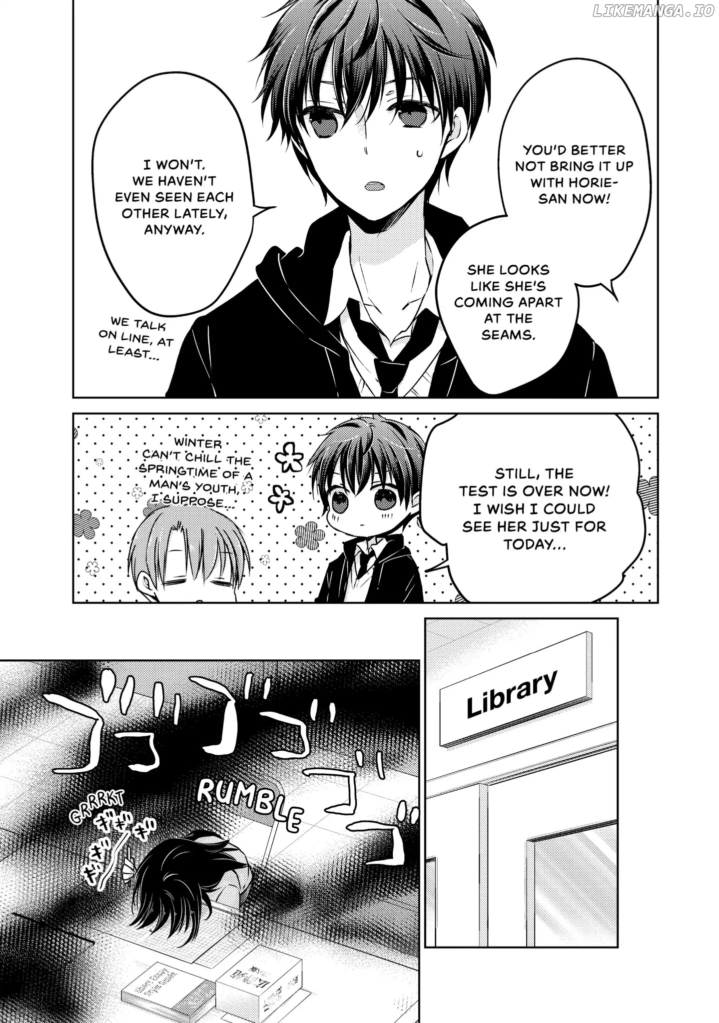 Ao-chan Can't Study! chapter 35 - page 8