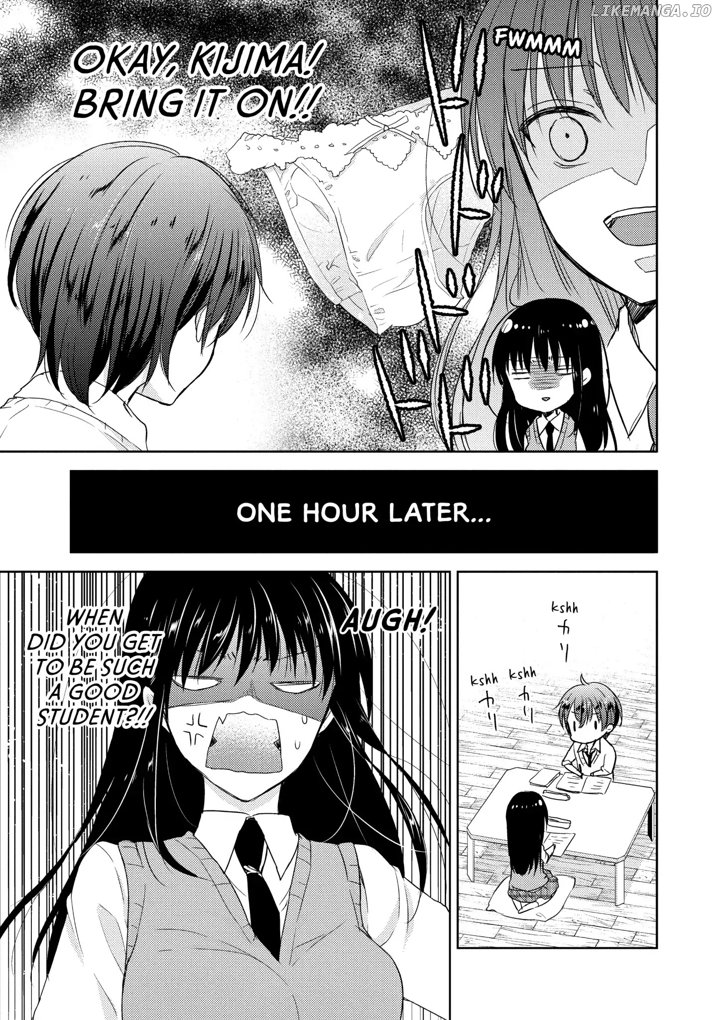 Ao-chan Can't Study! chapter 17 - page 10