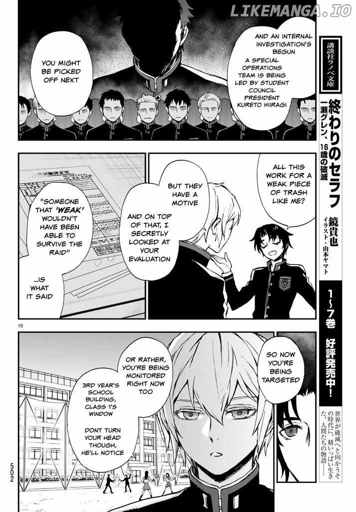 Owari no Seraph: Ichinose Guren, 16-Sai no Catastrophe chapter 7 - page 10