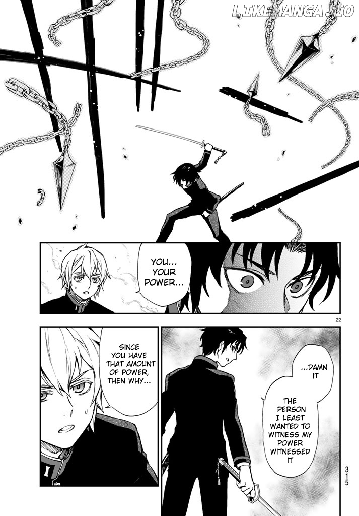 Owari no Seraph: Ichinose Guren, 16-Sai no Catastrophe chapter 5 - page 22