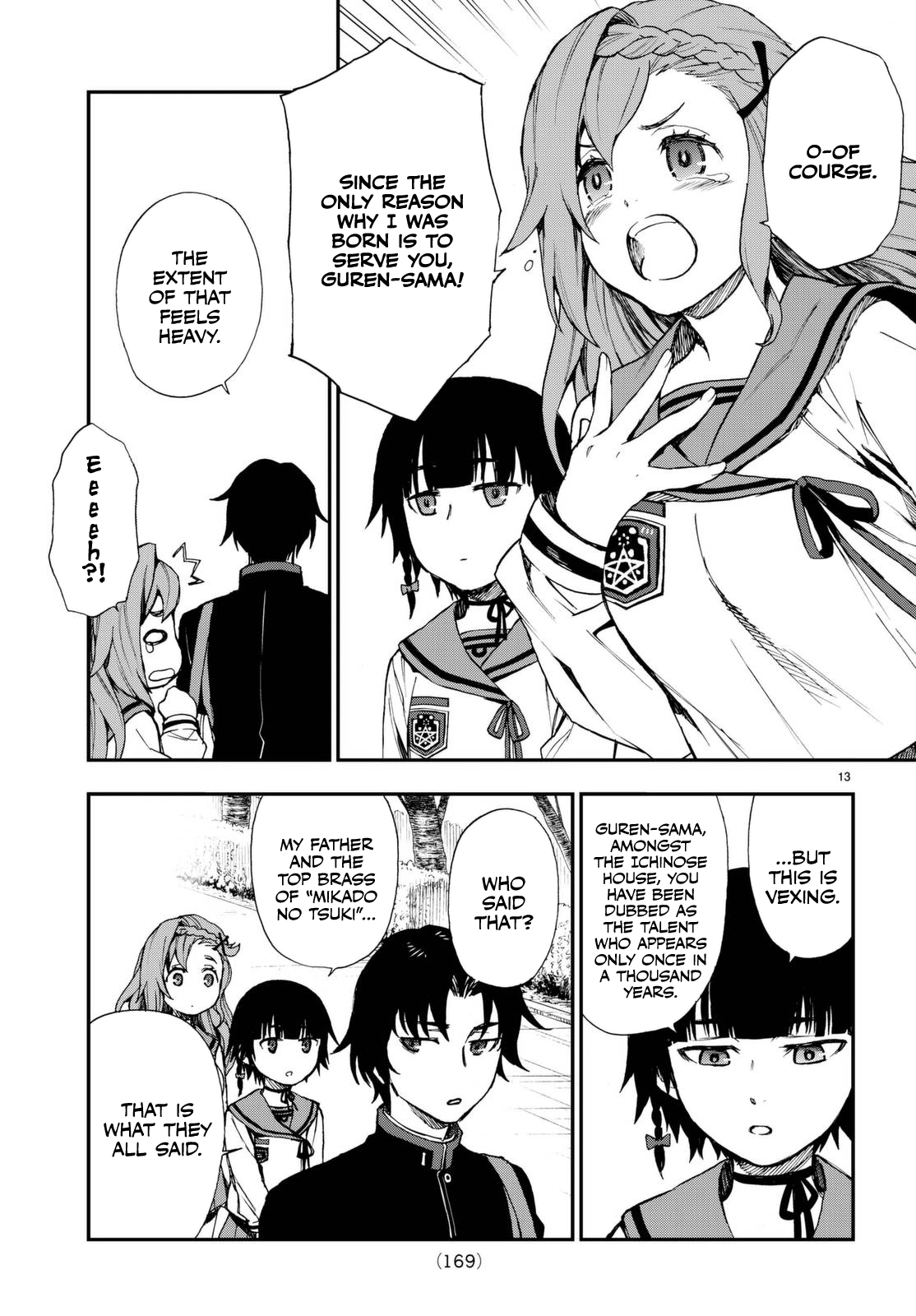 Owari no Seraph: Ichinose Guren, 16-Sai no Catastrophe chapter 2 - page 13