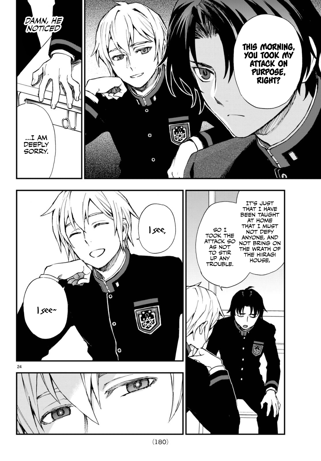 Owari no Seraph: Ichinose Guren, 16-Sai no Catastrophe chapter 2 - page 24