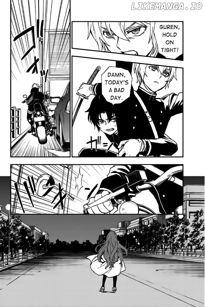 Owari no Seraph: Ichinose Guren, 16-Sai no Catastrophe chapter 15 - page 22