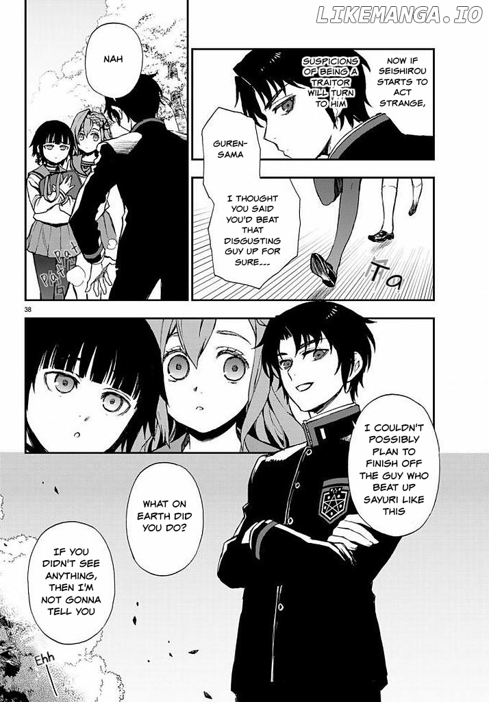 Owari no Seraph: Ichinose Guren, 16-Sai no Catastrophe chapter 9 - page 38