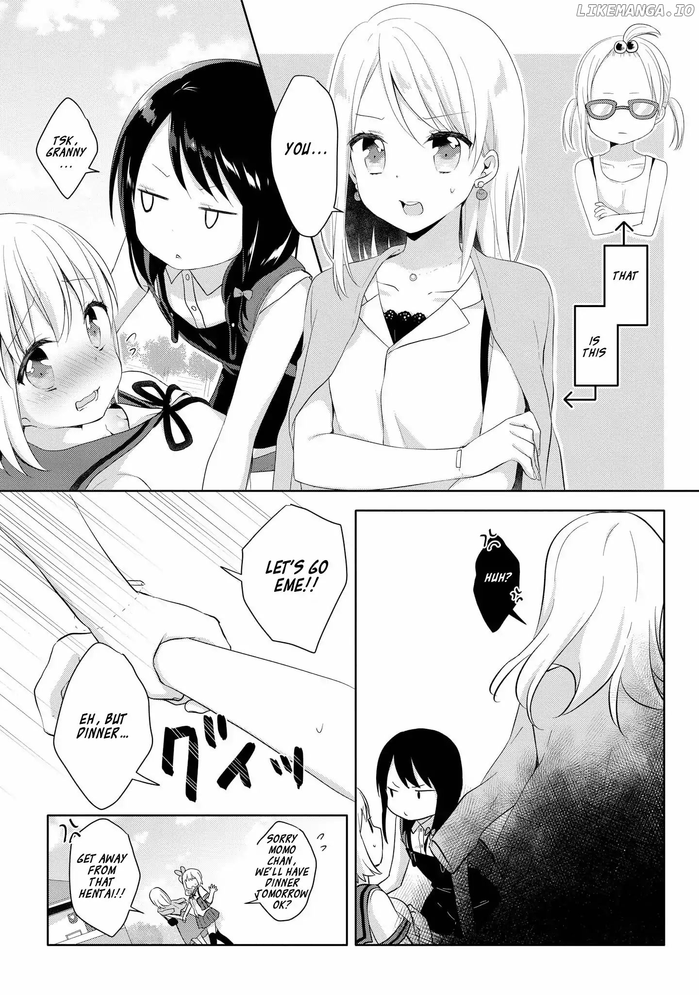 High School Girl and Prince-chan chapter 3 - page 1