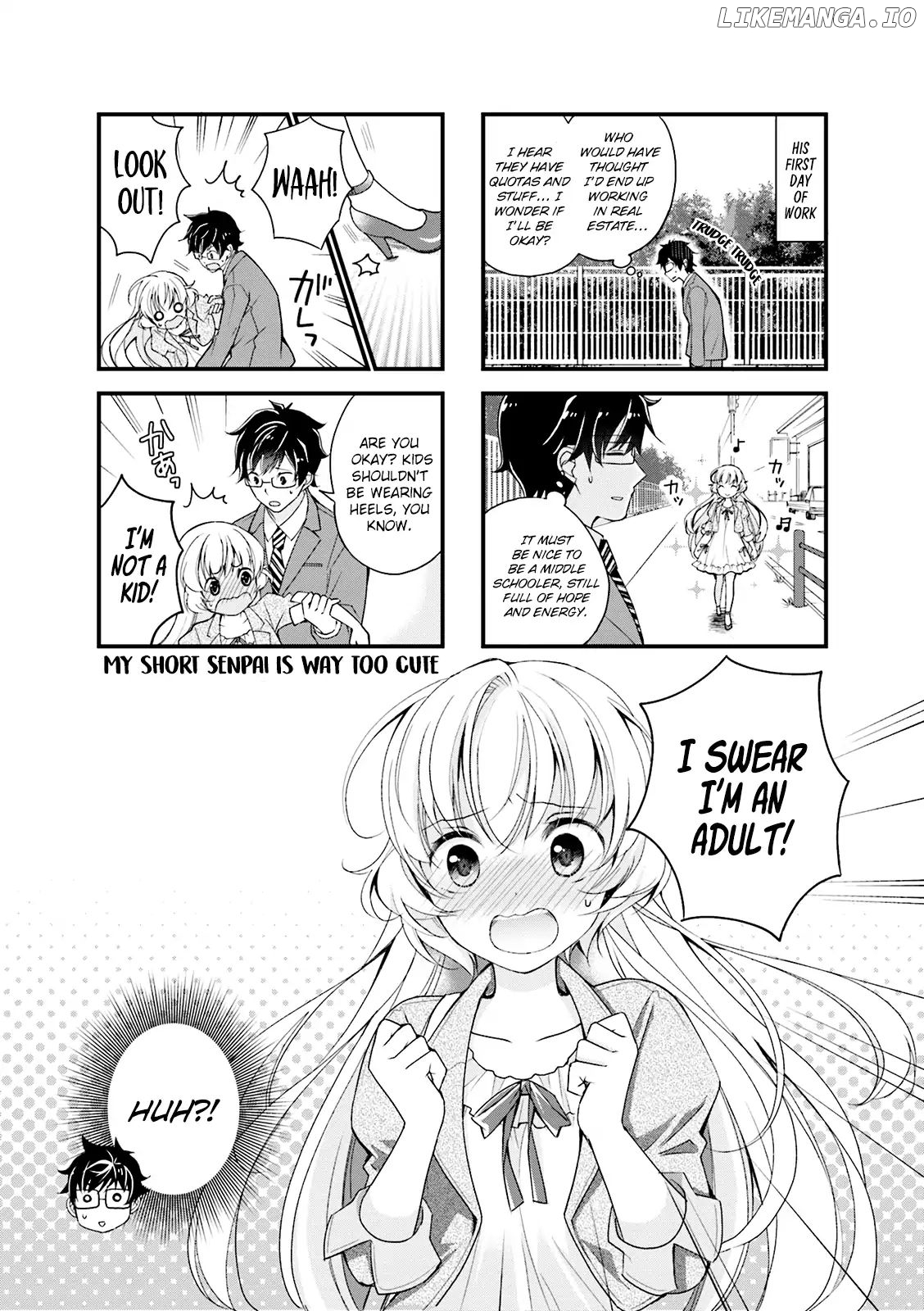 my Short Senpai is Way Too Cute chapter 1 - page 2