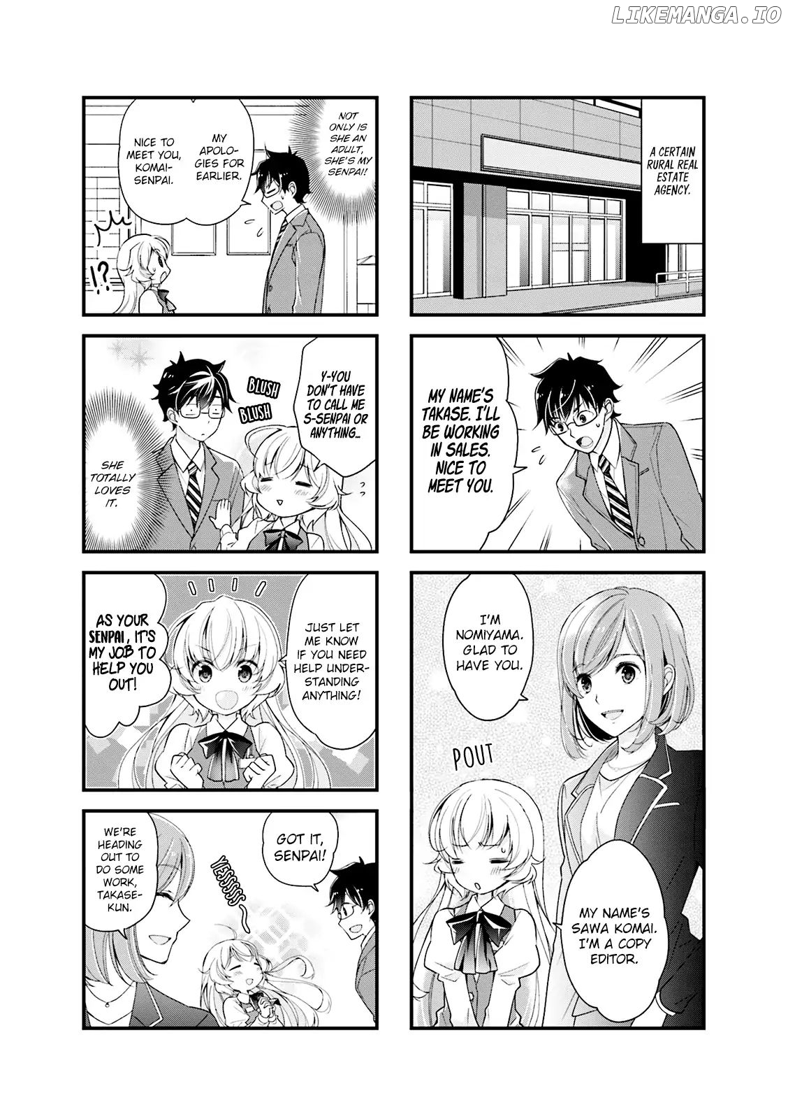 my Short Senpai is Way Too Cute chapter 1 - page 3