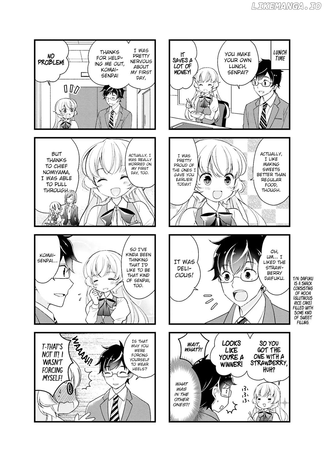 my Short Senpai is Way Too Cute chapter 1 - page 6