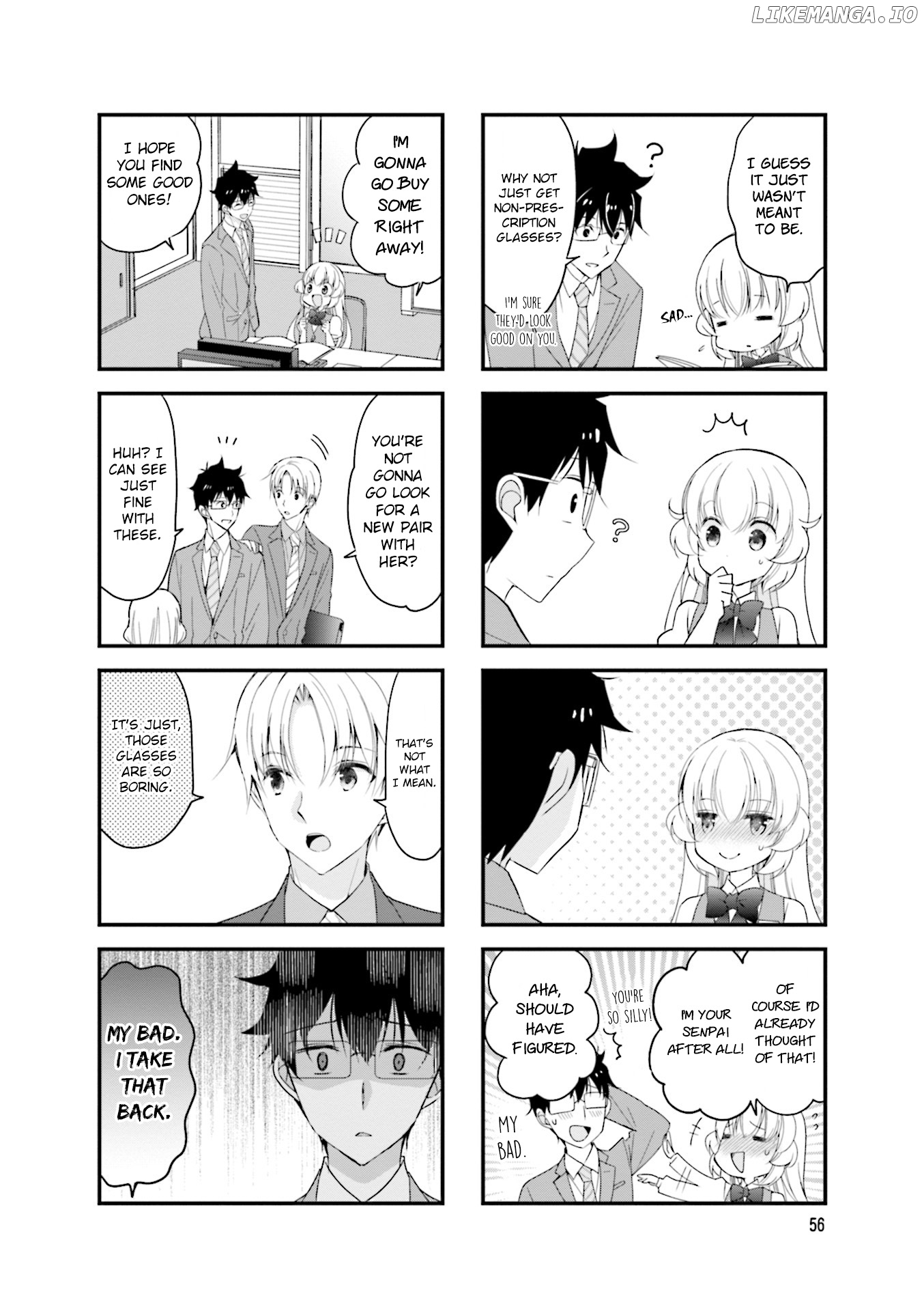 my Short Senpai is Way Too Cute chapter 23 - page 3