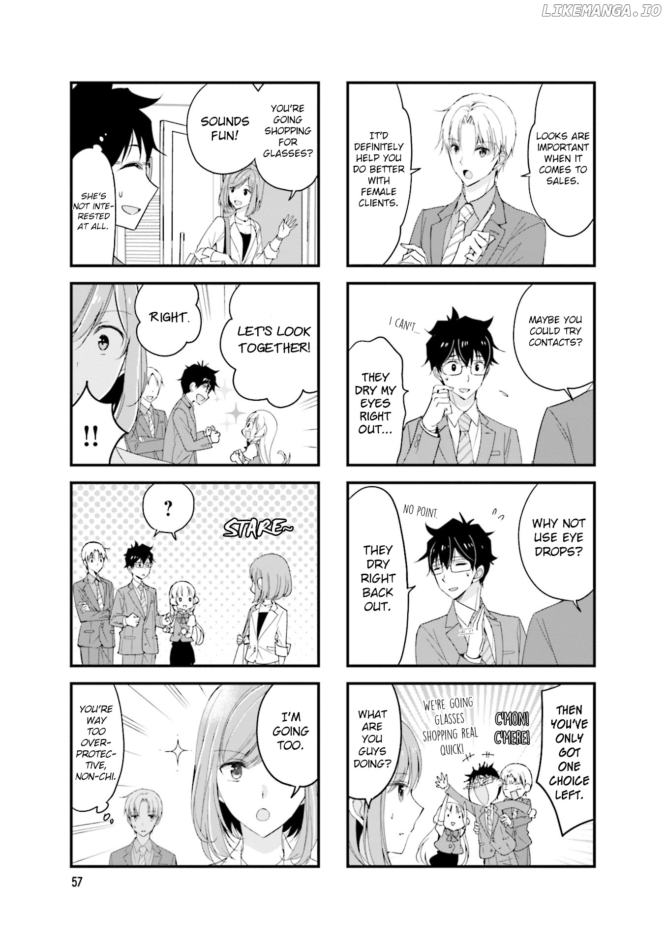 my Short Senpai is Way Too Cute chapter 23 - page 4