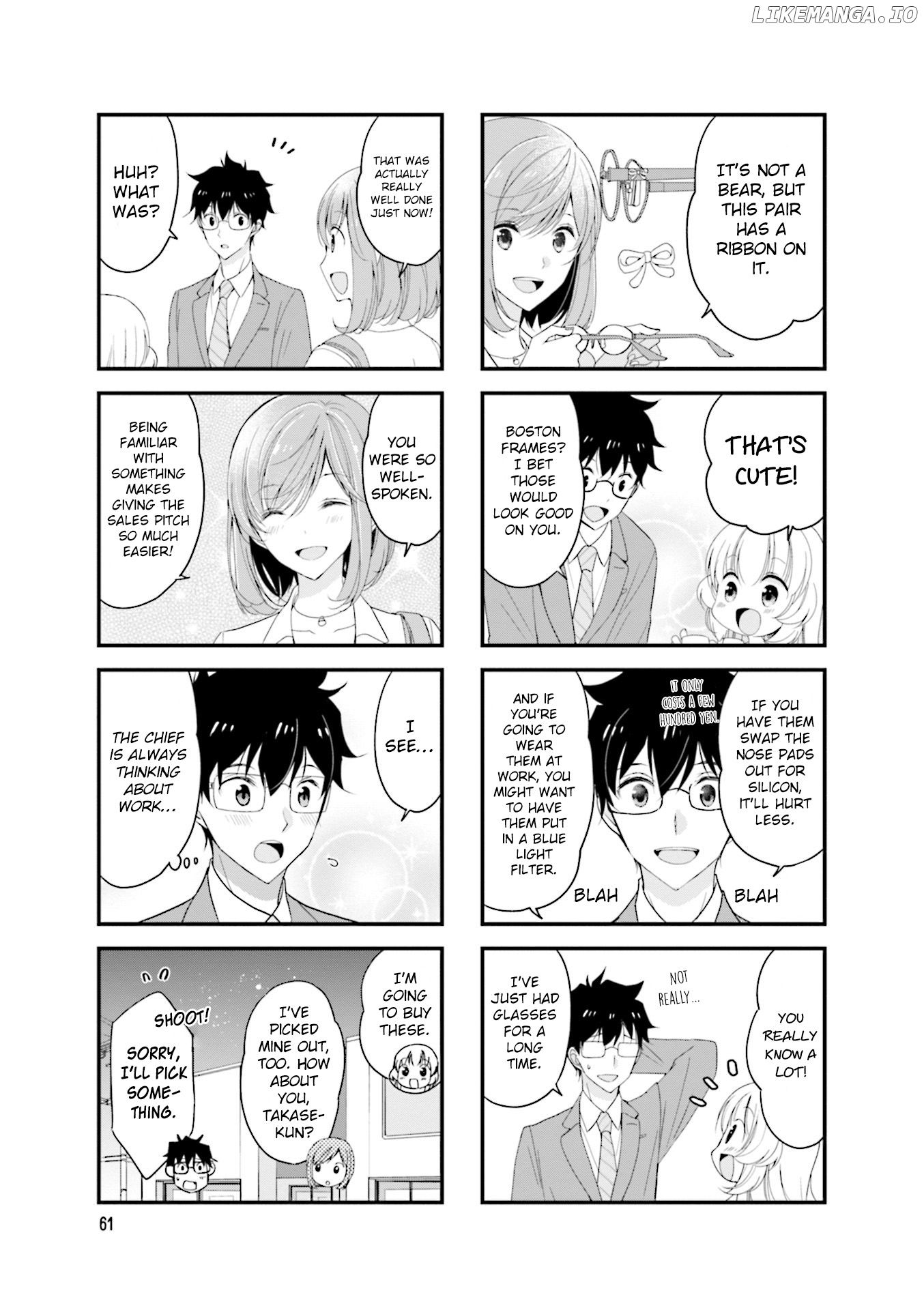 my Short Senpai is Way Too Cute chapter 23 - page 8