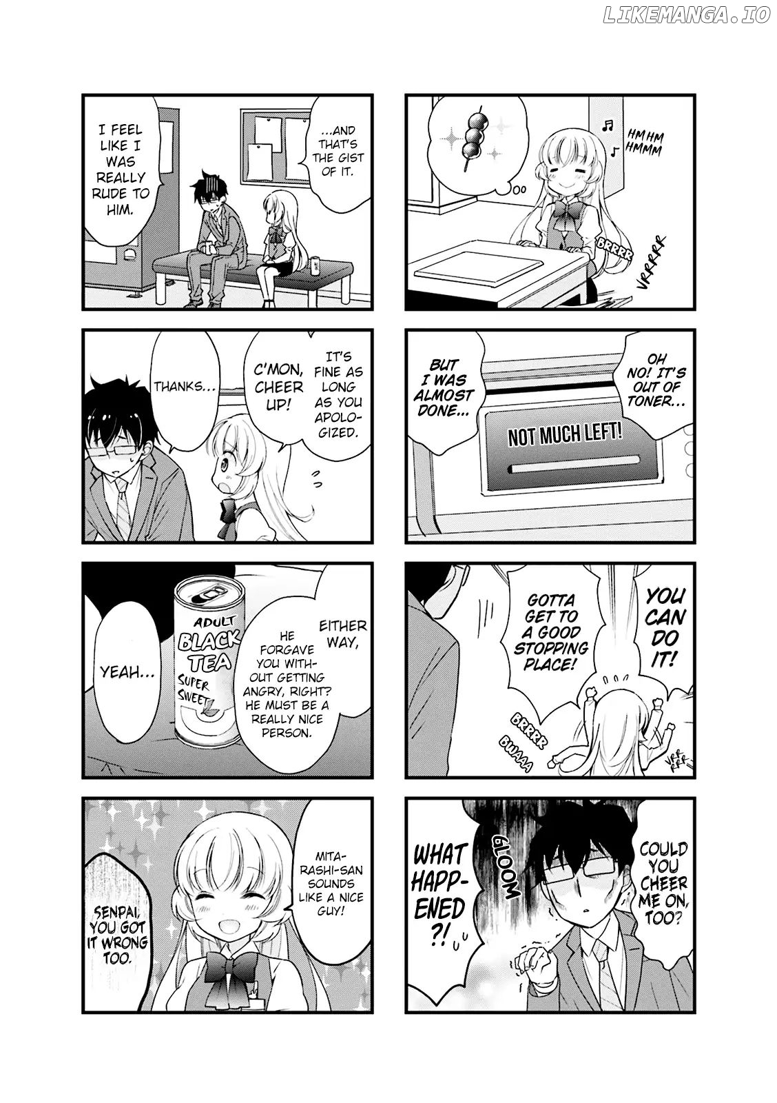 my Short Senpai is Way Too Cute chapter 8 - page 4