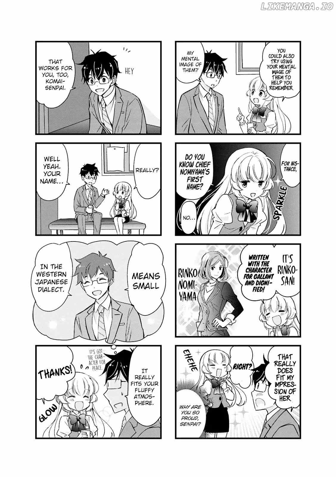 my Short Senpai is Way Too Cute chapter 8 - page 6