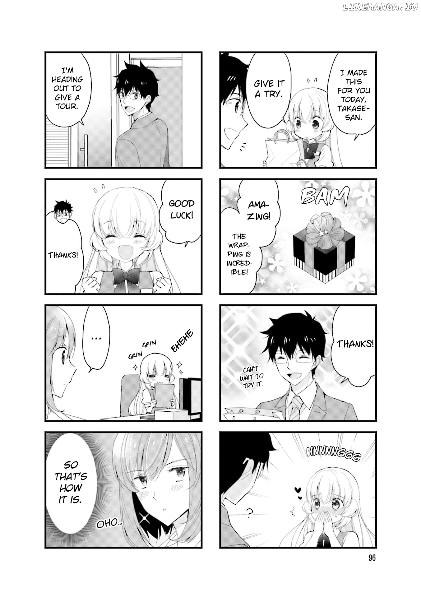 my Short Senpai is Way Too Cute chapter 28 - page 3