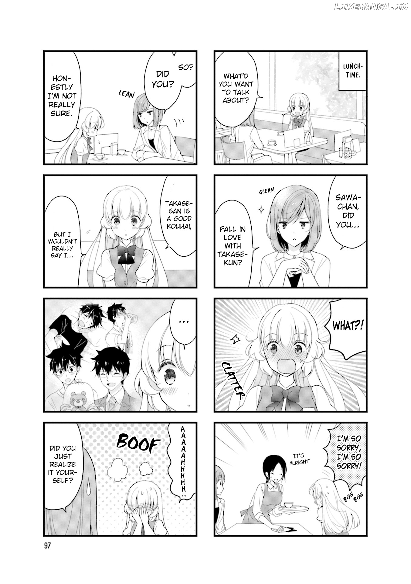 my Short Senpai is Way Too Cute chapter 28 - page 4