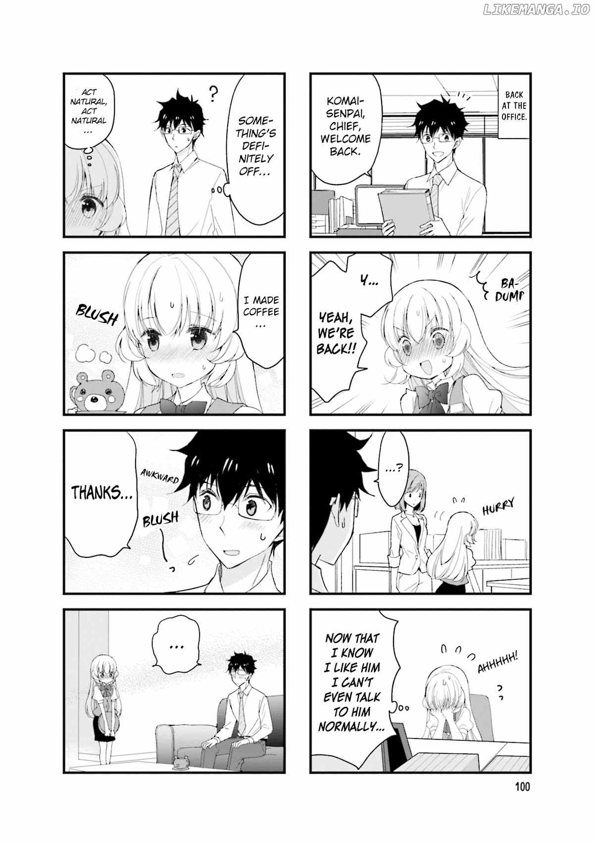 my Short Senpai is Way Too Cute chapter 28 - page 7