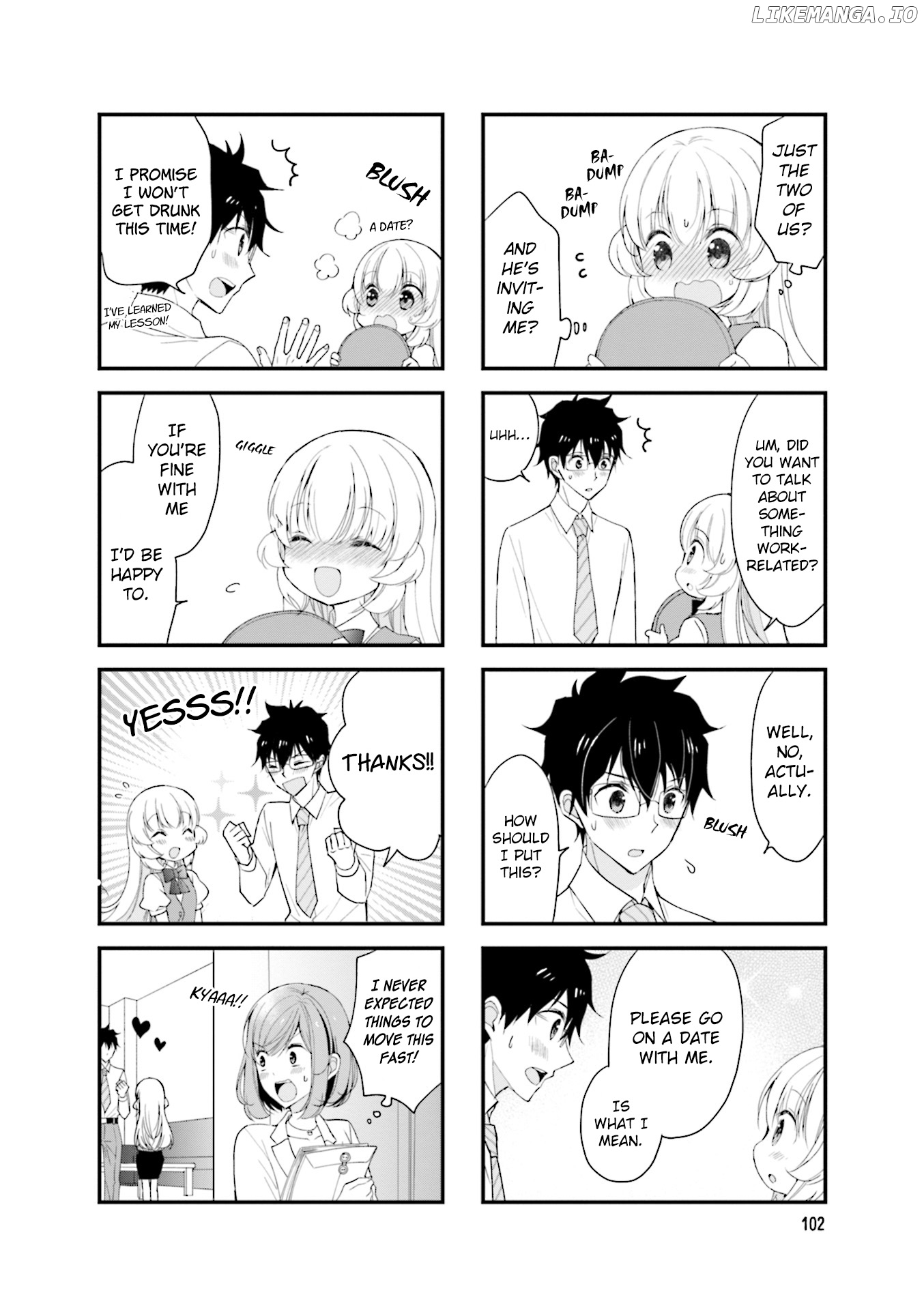 my Short Senpai is Way Too Cute chapter 28 - page 9