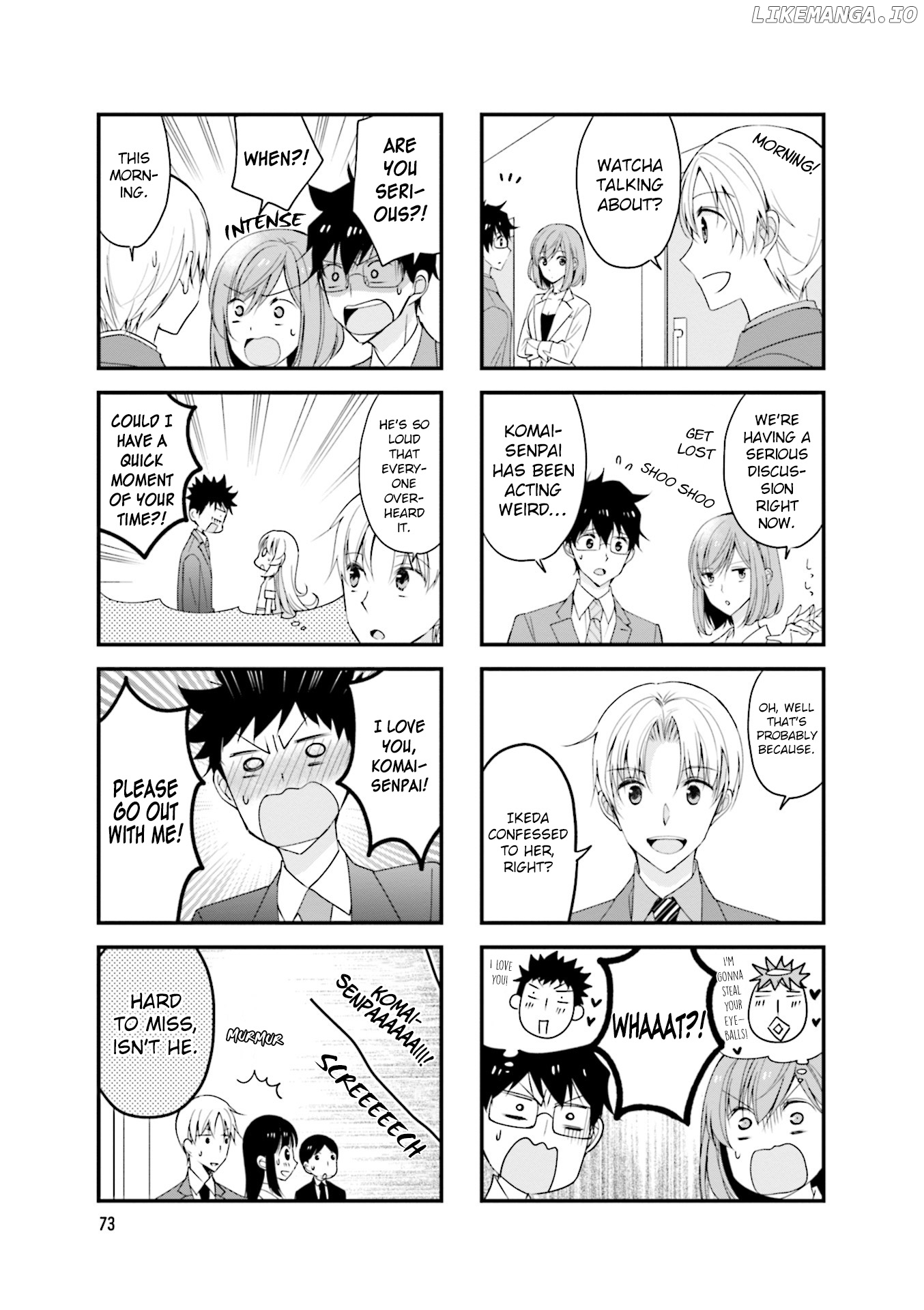 my Short Senpai is Way Too Cute chapter 25 - page 4