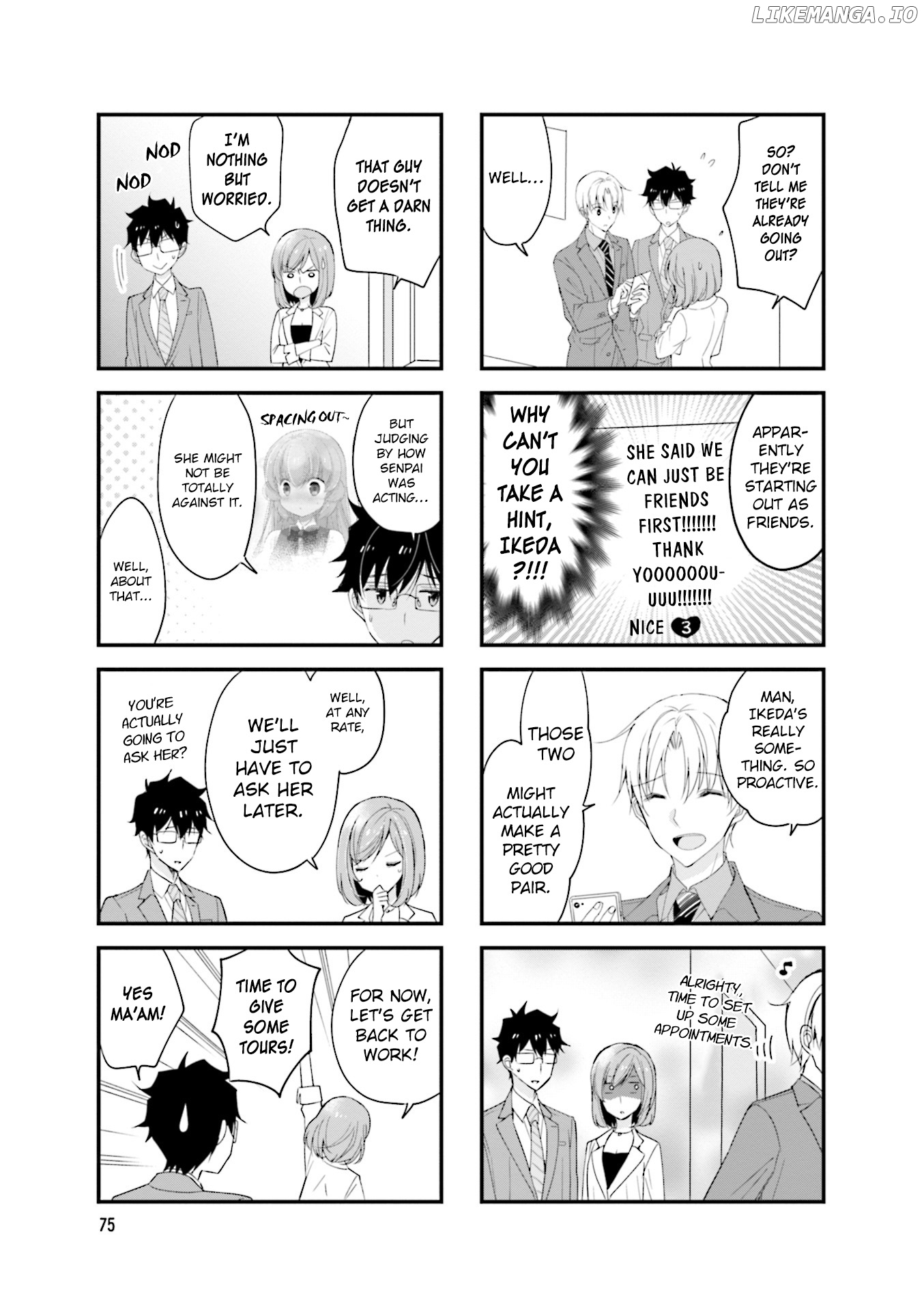 my Short Senpai is Way Too Cute chapter 25 - page 6