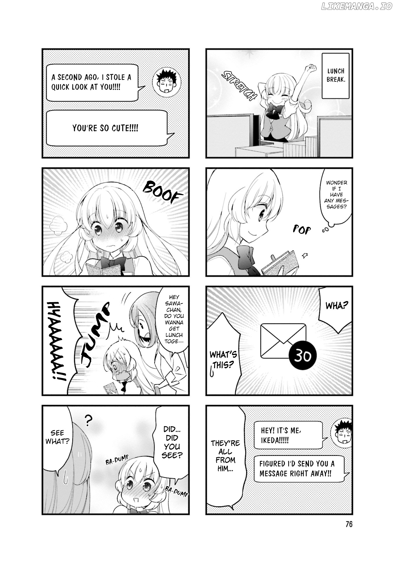 my Short Senpai is Way Too Cute chapter 25 - page 7