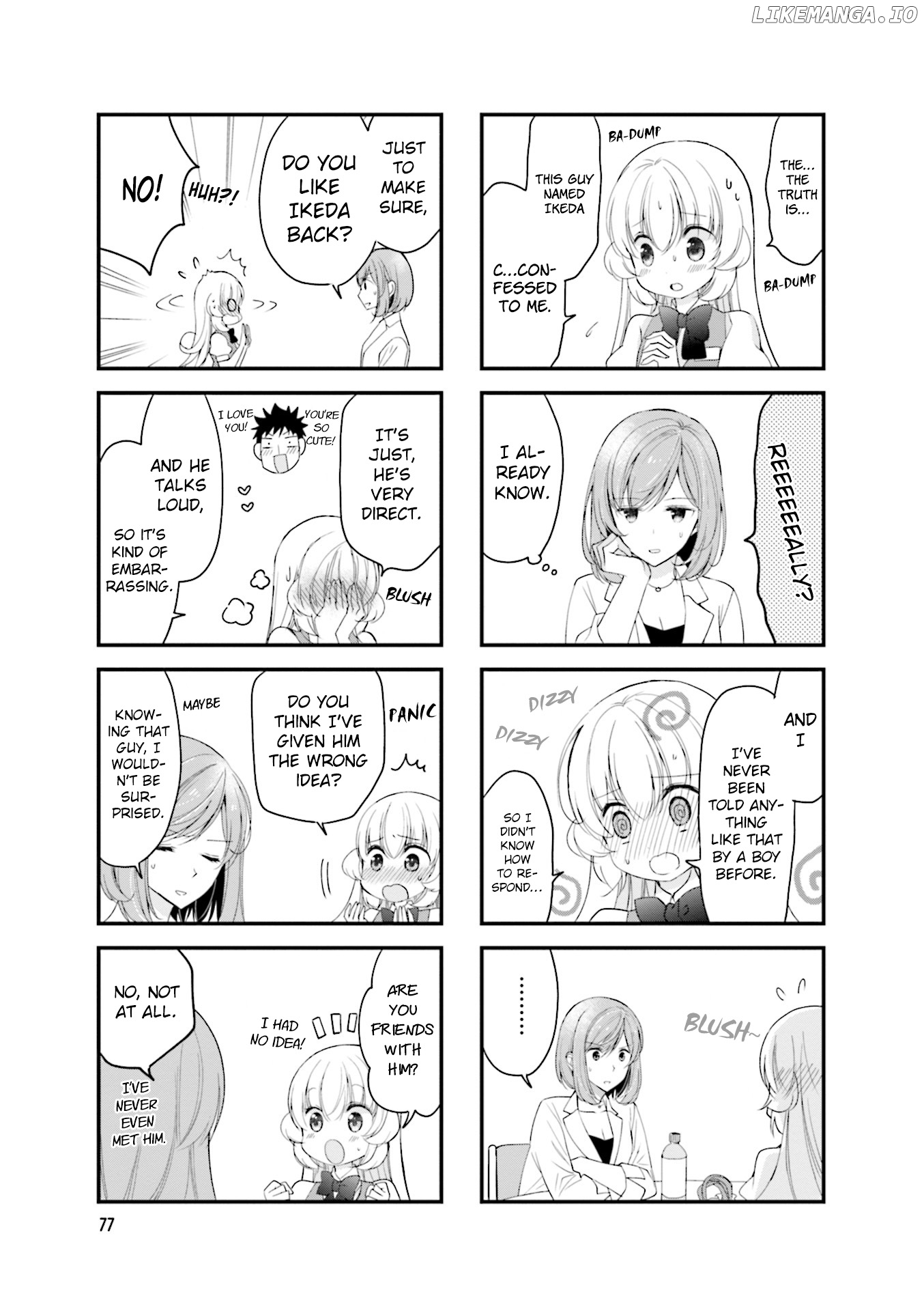 my Short Senpai is Way Too Cute chapter 25 - page 8