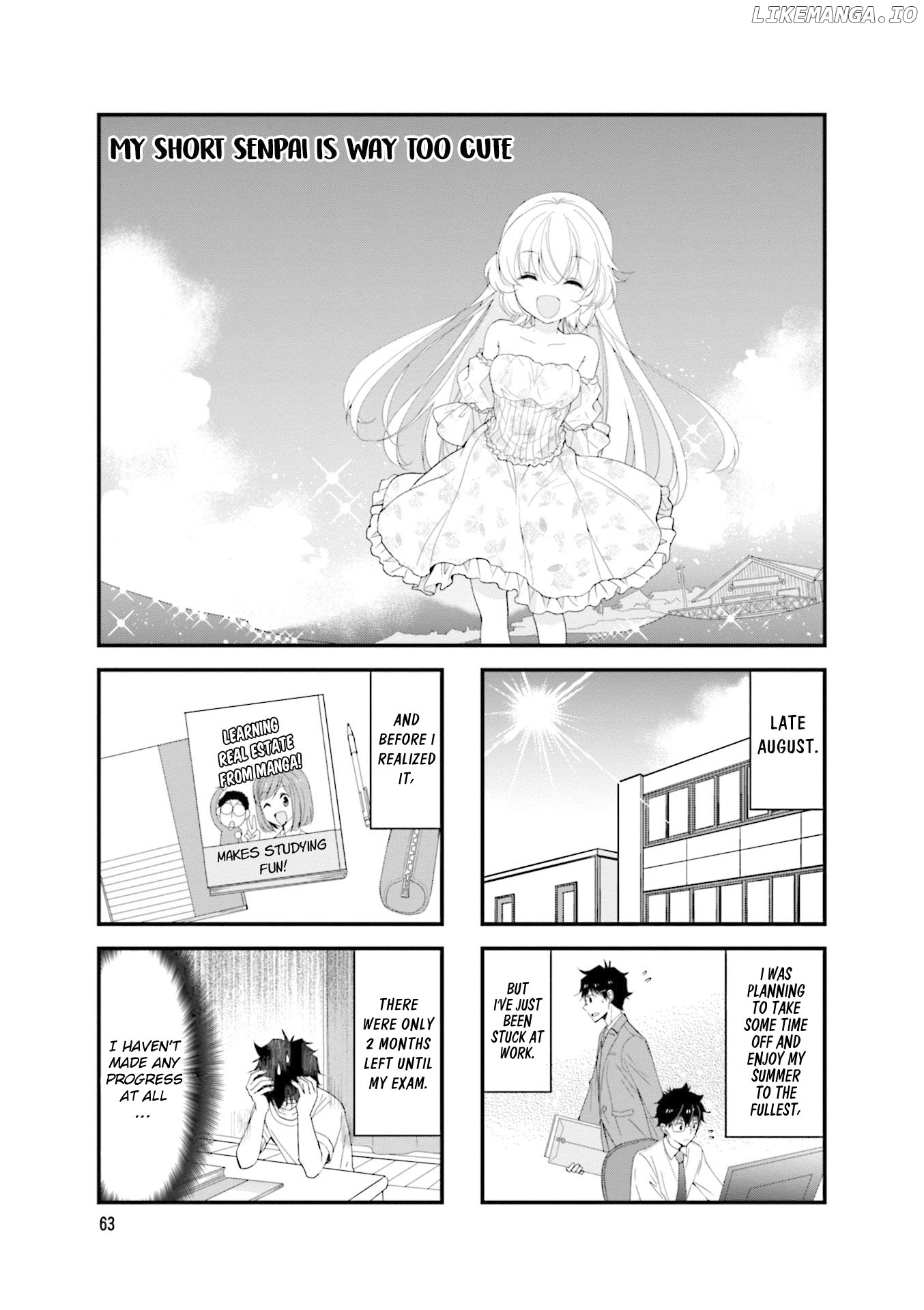 my Short Senpai is Way Too Cute chapter 24 - page 2