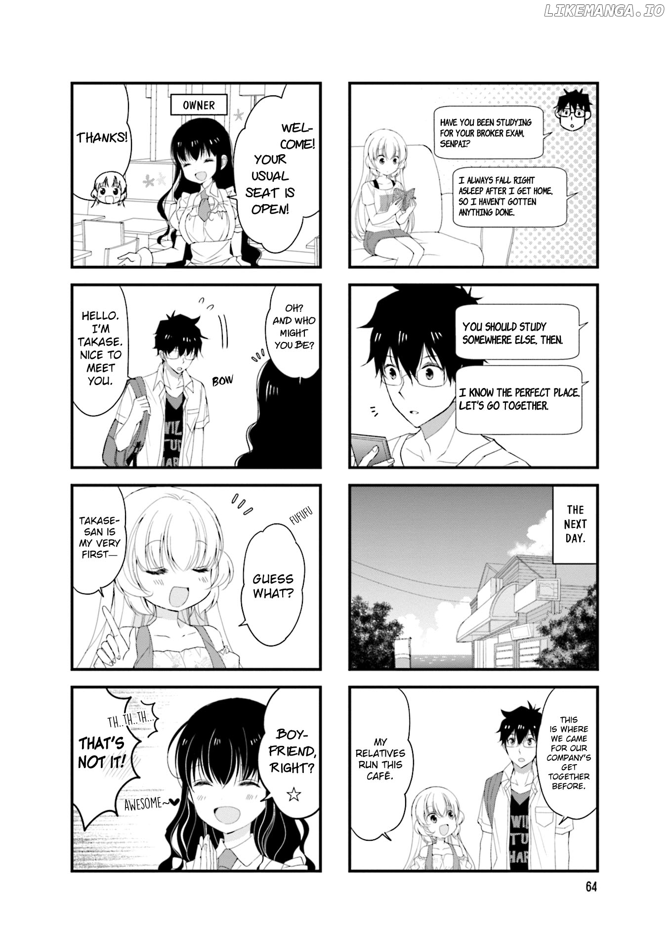 my Short Senpai is Way Too Cute chapter 24 - page 3