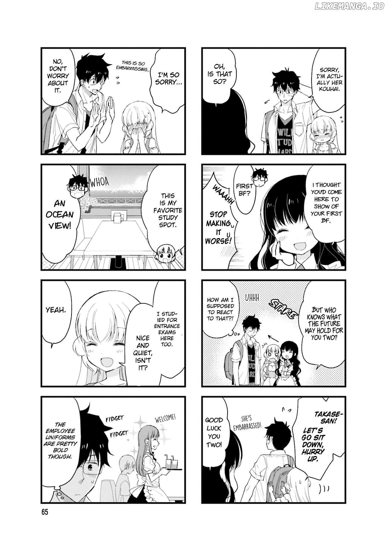 my Short Senpai is Way Too Cute chapter 24 - page 4