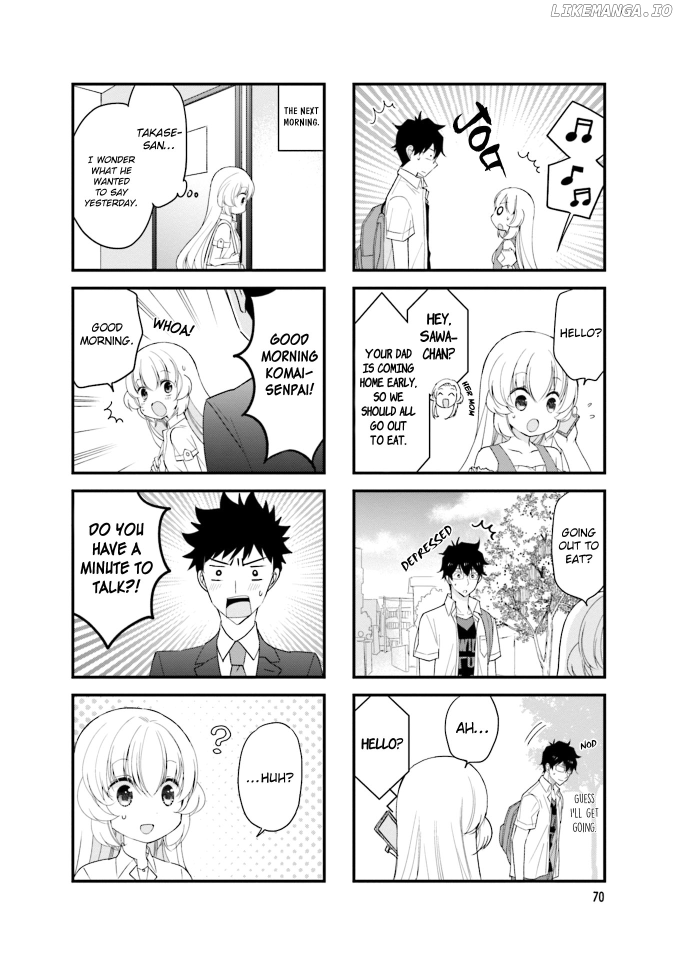 my Short Senpai is Way Too Cute chapter 24 - page 9