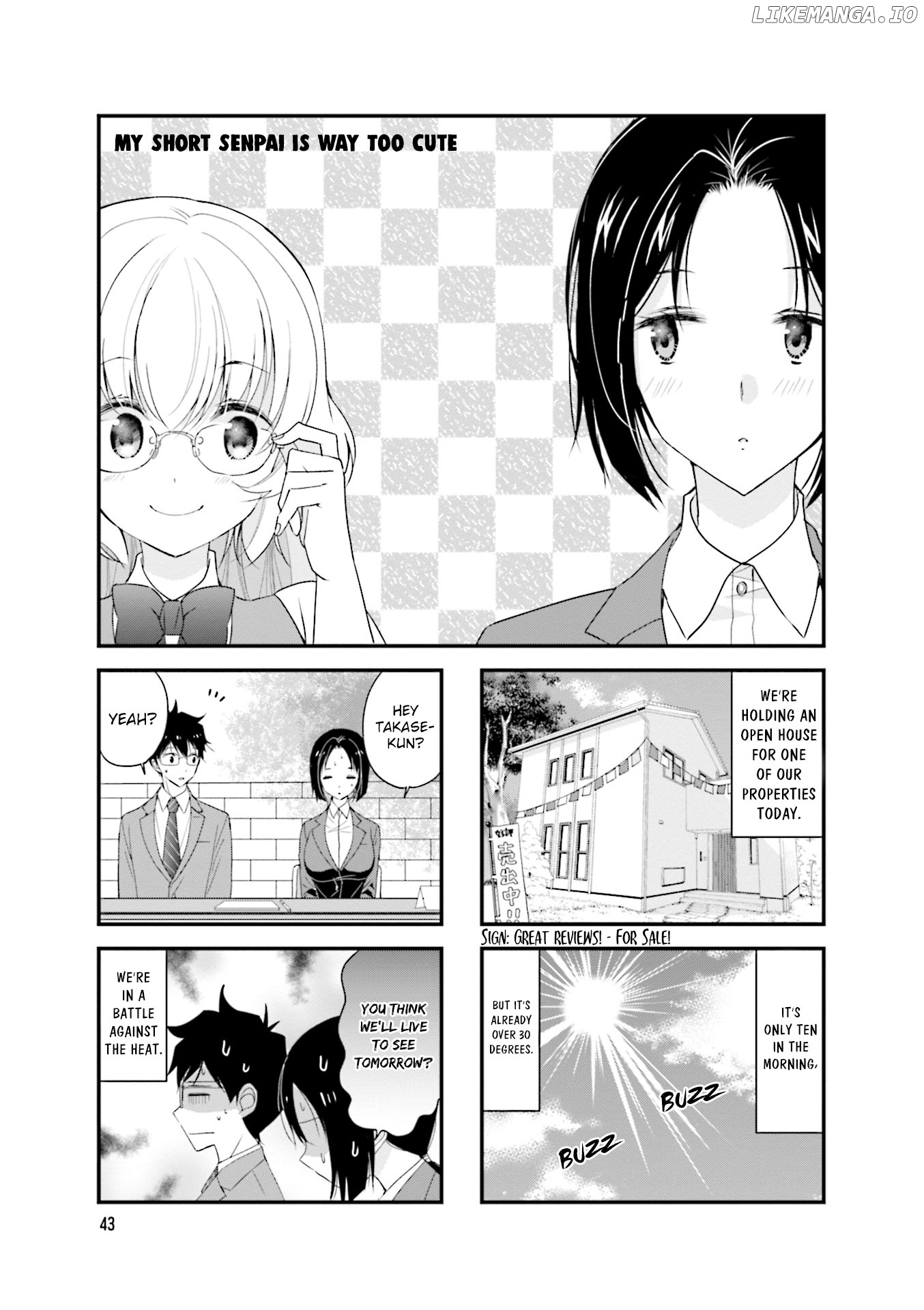 my Short Senpai is Way Too Cute chapter 21 - page 2