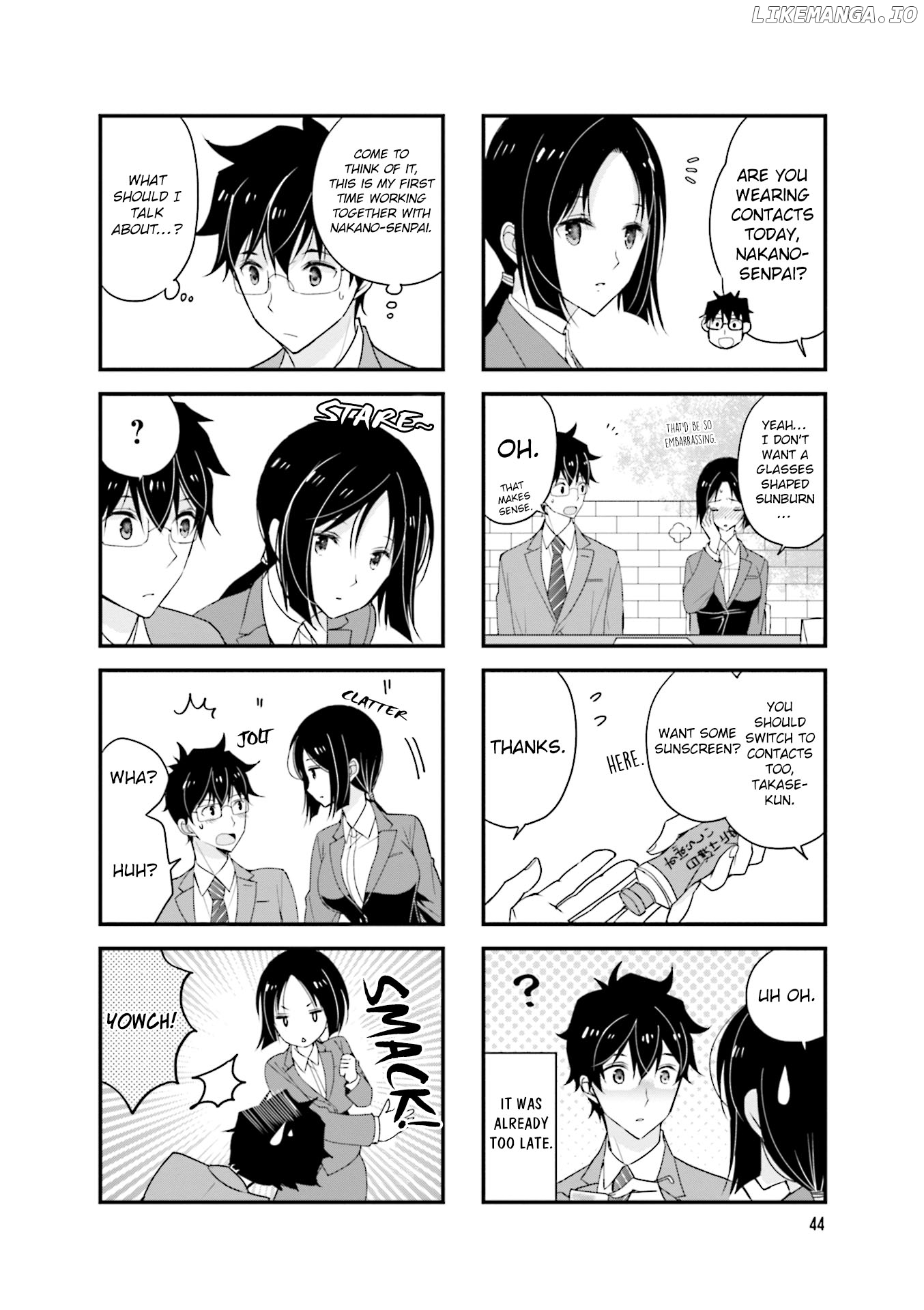 my Short Senpai is Way Too Cute chapter 21 - page 3