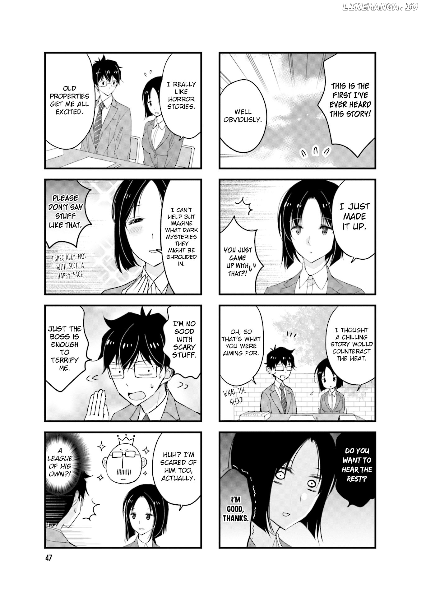 my Short Senpai is Way Too Cute chapter 21 - page 6