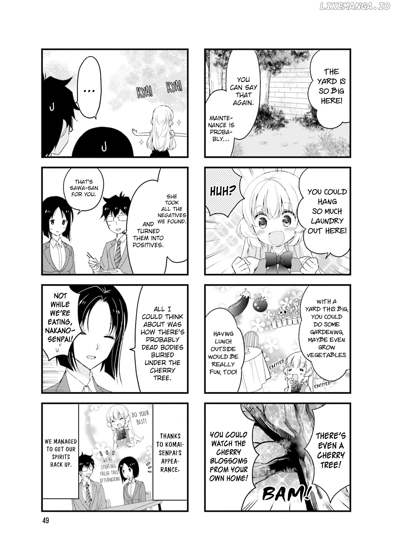my Short Senpai is Way Too Cute chapter 21 - page 8